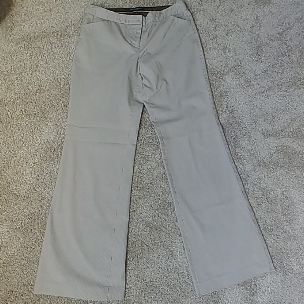 Express brown striped pants